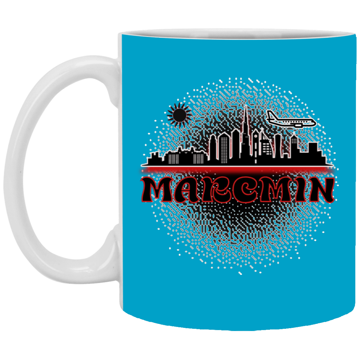 Marcmin 11oz White Mug