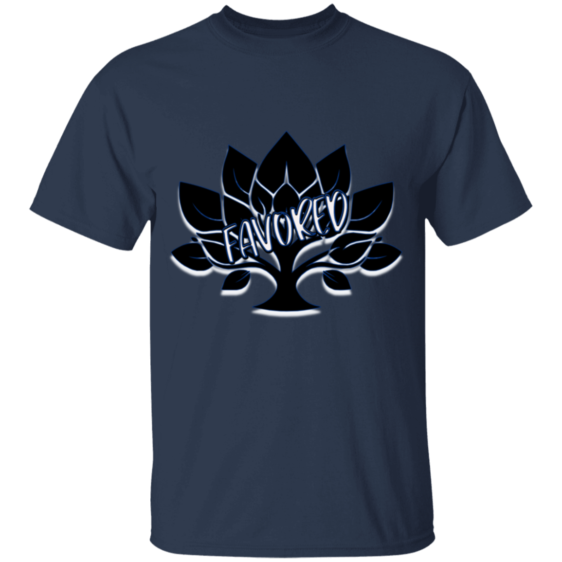 Favored Blue Youth 5.3 oz 100% Cotton T-Shirt