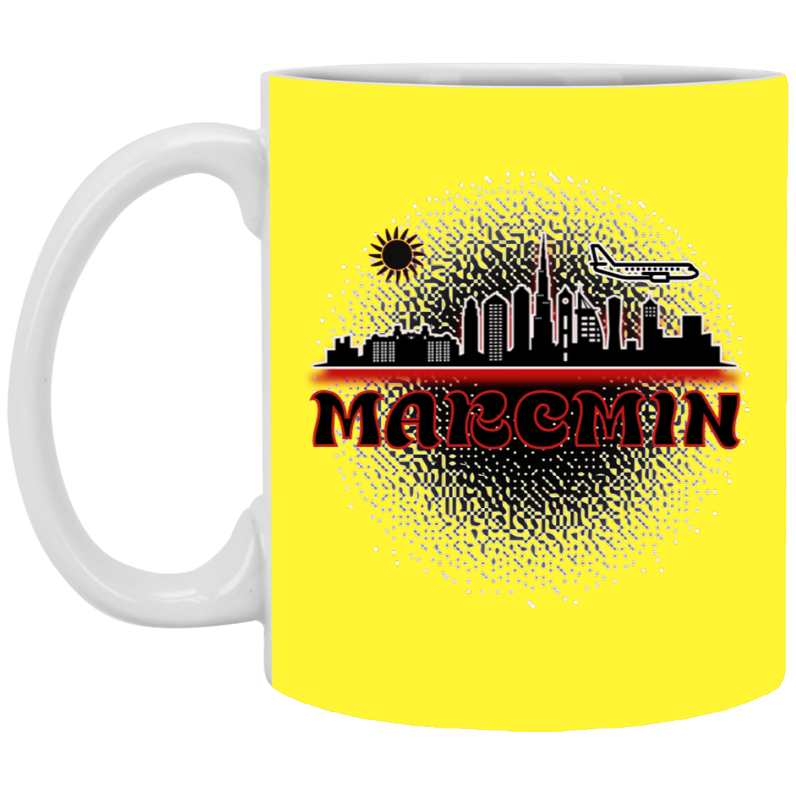 Marcmin 11oz White Mug