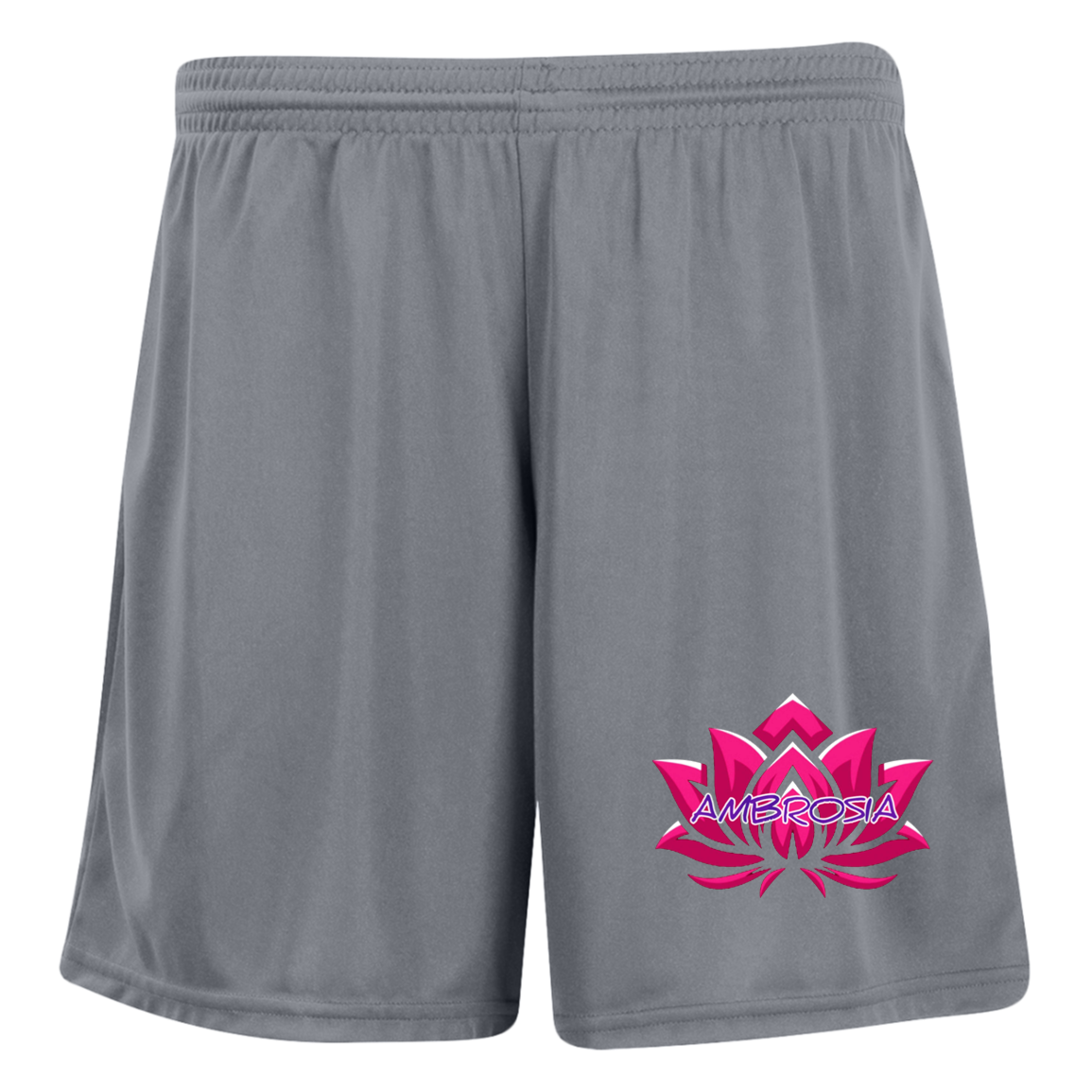 Ambrosia Ladies' Moisture-Wicking 7 inch Inseam Training Shorts