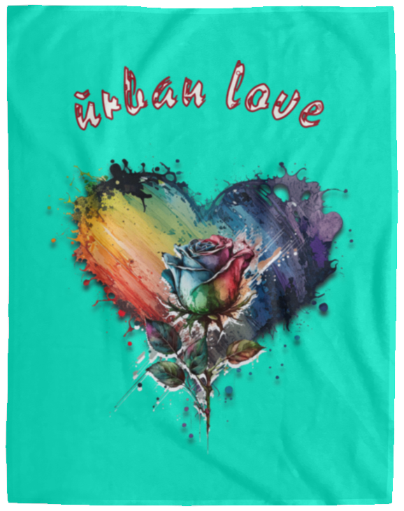 Urban Love Cozy Plush Fleece Blanket - 60x80