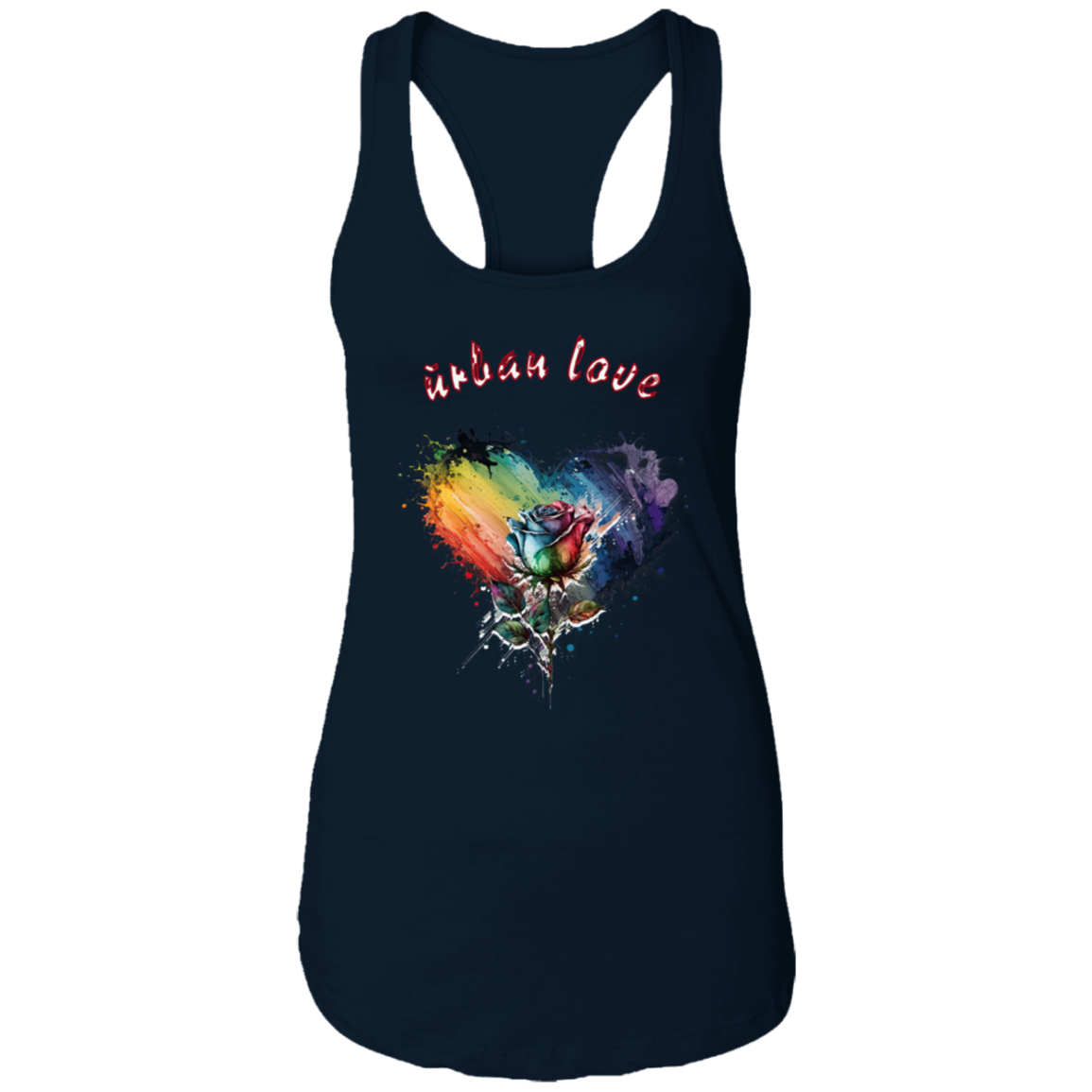 Urban Love Ladies Ideal Racerback Tank Top