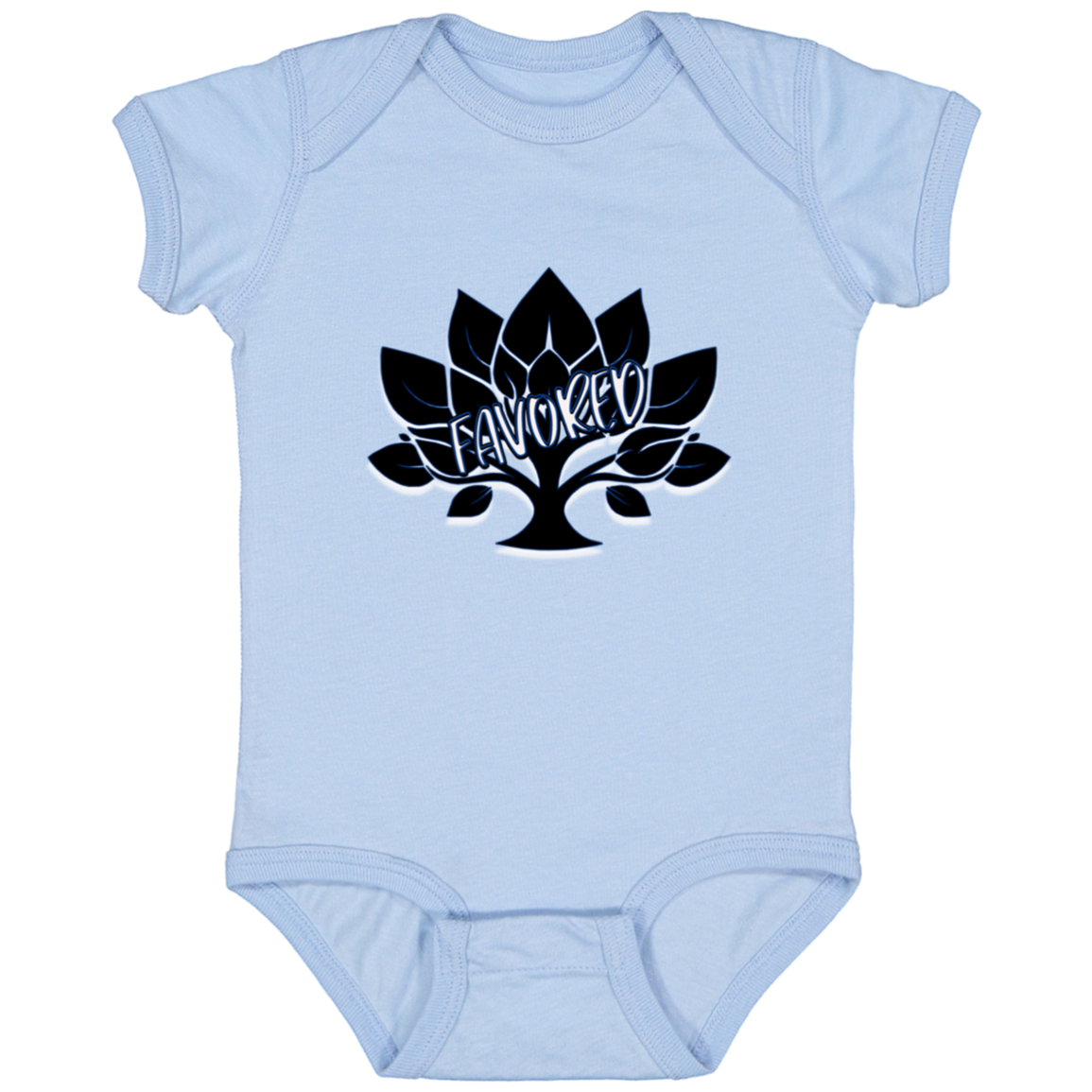 Blue Favored Infant Onesie Jersey Bodysuit