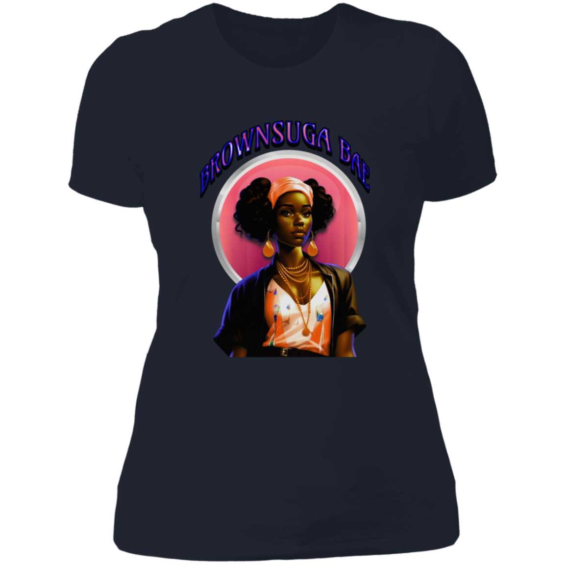 BrownSuga Bae Ladies' Boyfriend T-Shirt