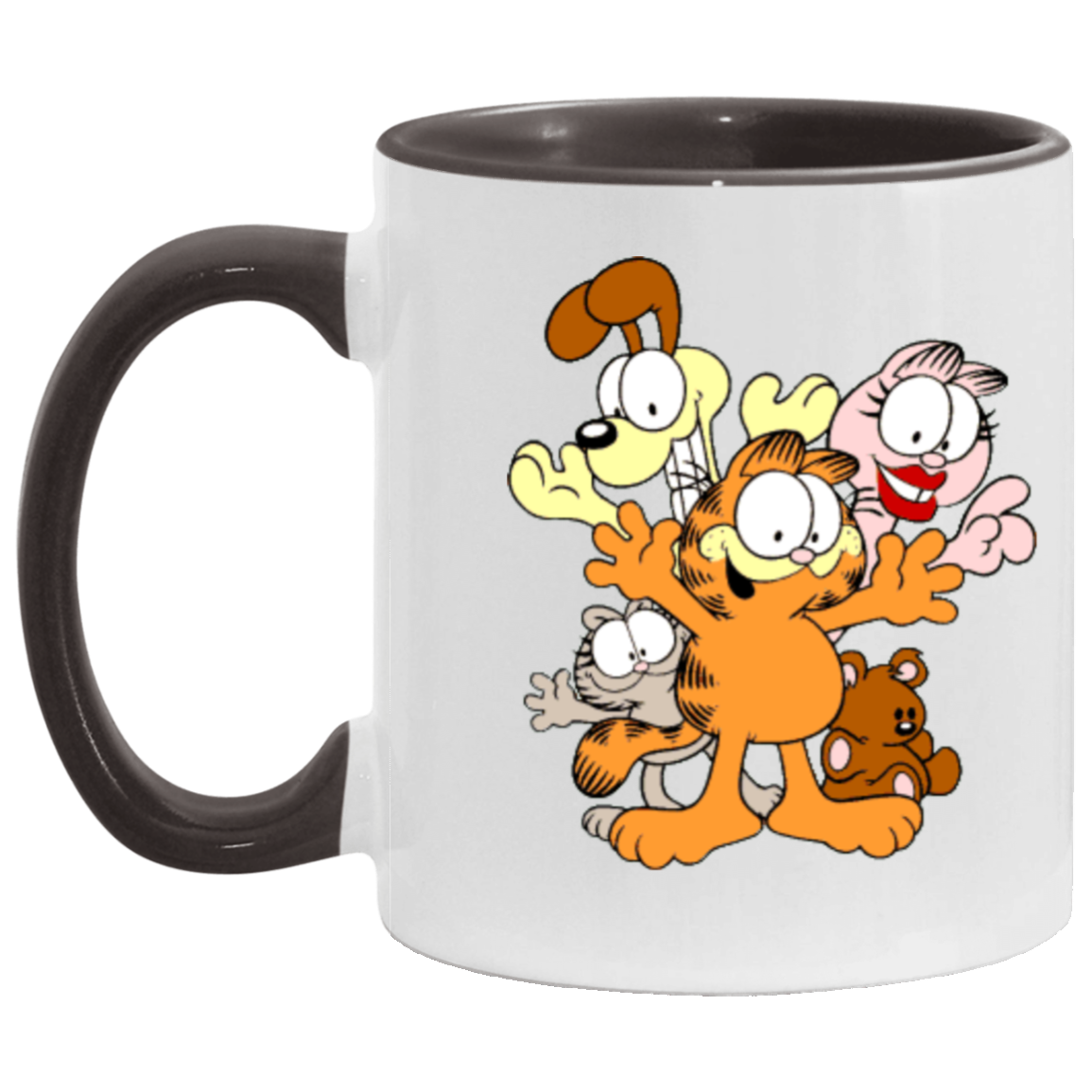 Garfield & Friends 11oz Accent Mug