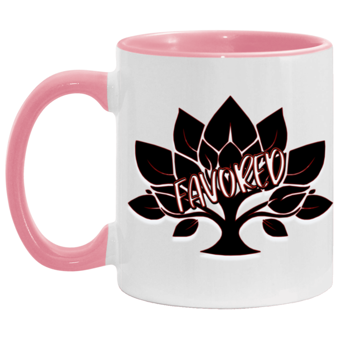 Favored Red 11oz Accent Mug