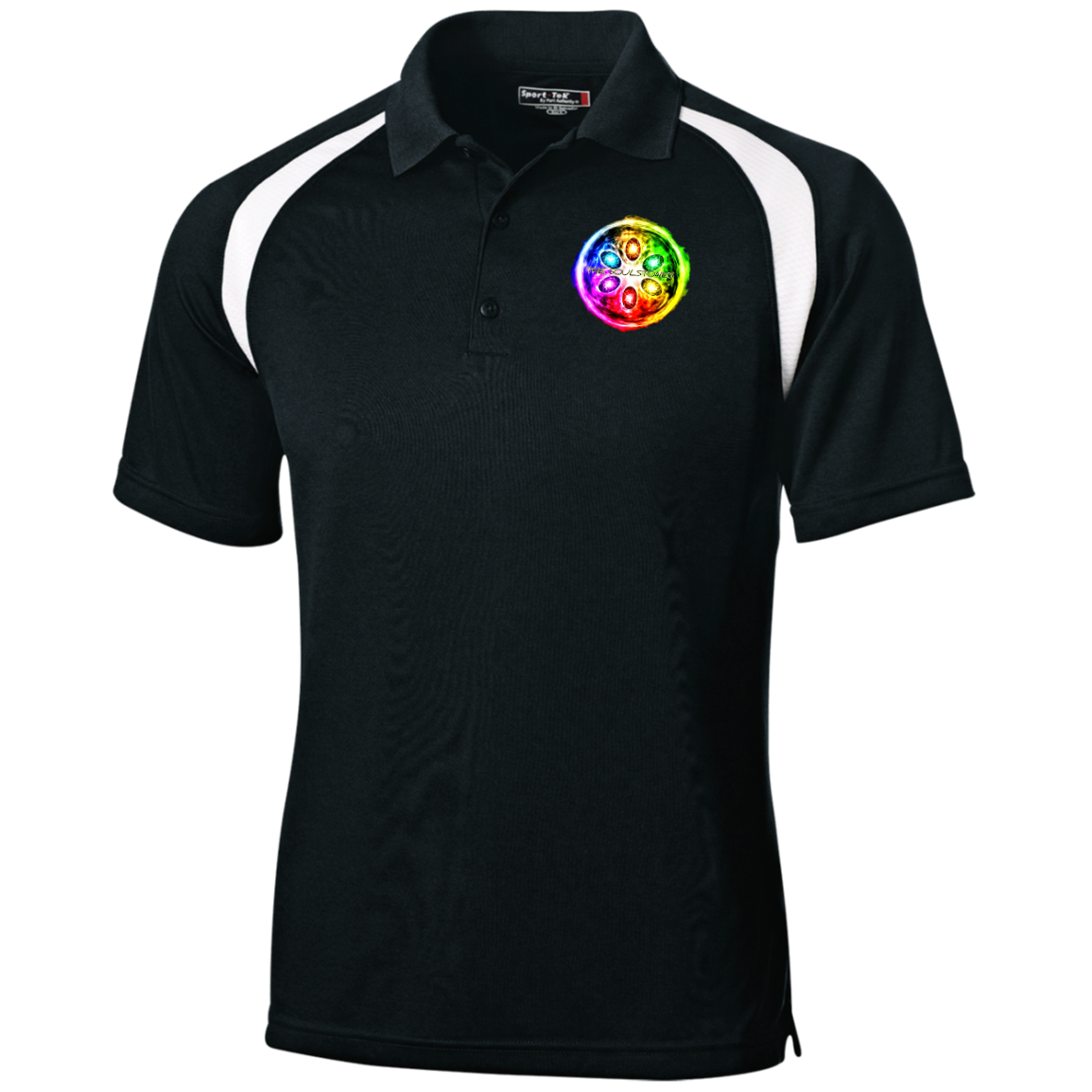 SoulStones Moisture-Wicking Tag-Free Golf Shirt