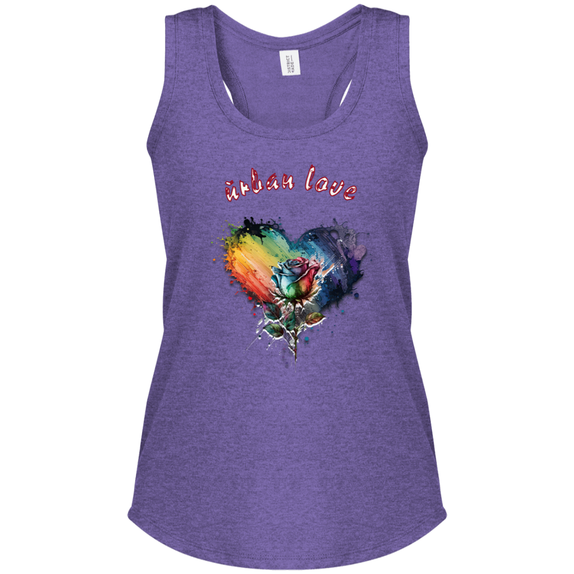 Urban Love Women's Perfect Tri Racerback Tank