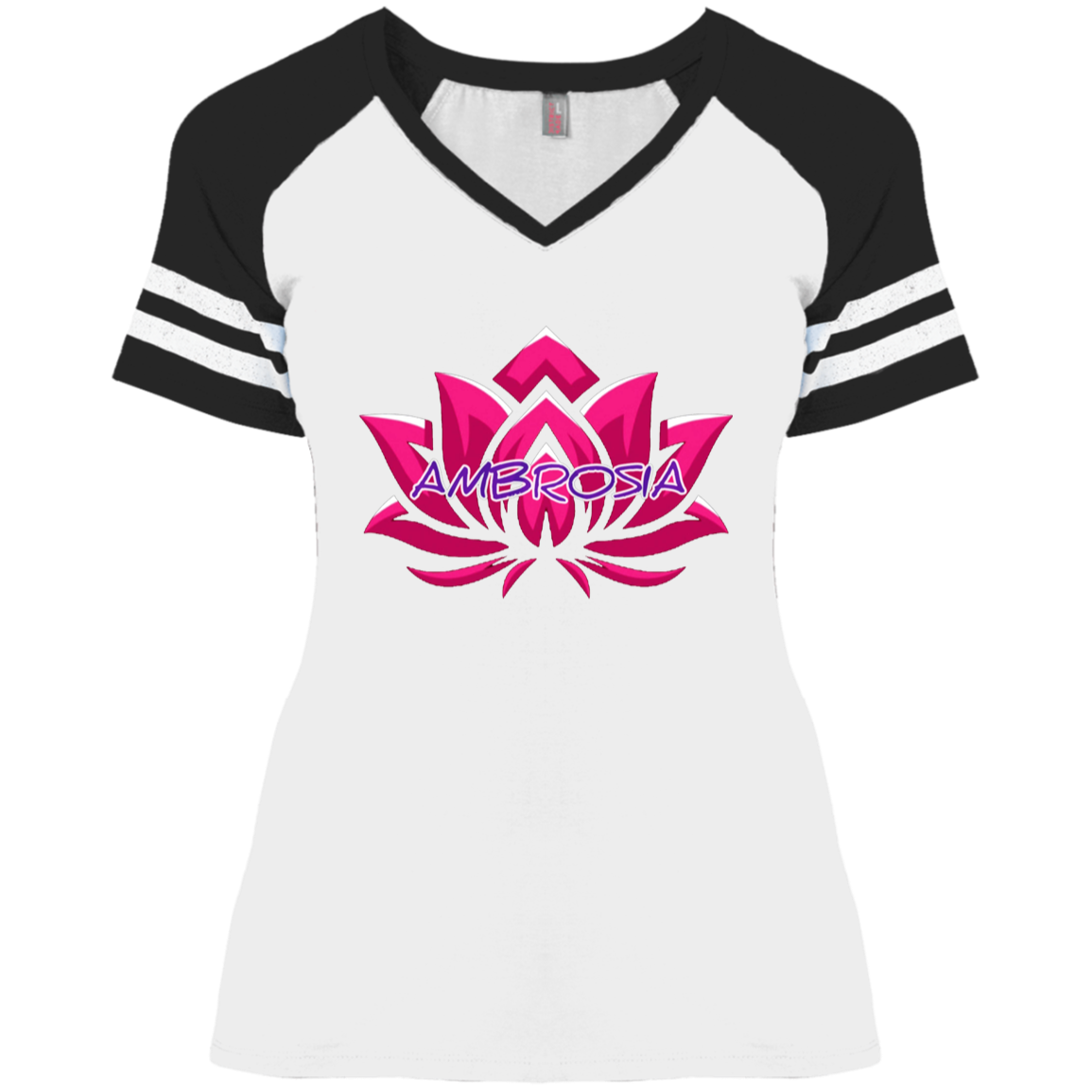 Ambrosia Ladies' Game V-Neck T-Shirt