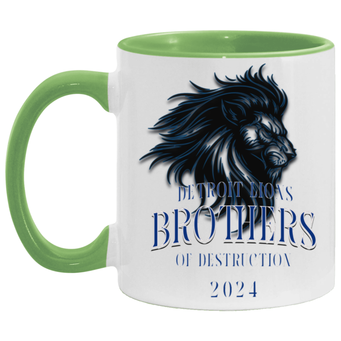 Detroit Lions Brothers of Destruction 11oz Accent Mug