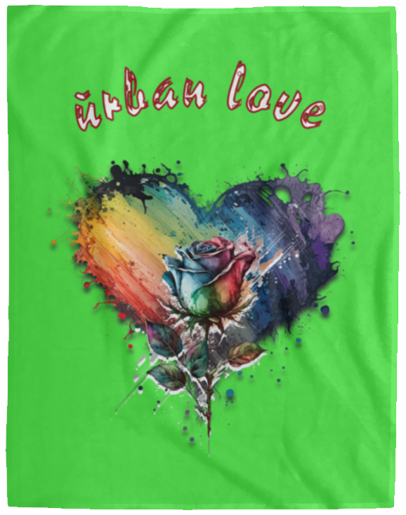 Urban Love Cozy Plush Fleece Blanket - 60x80