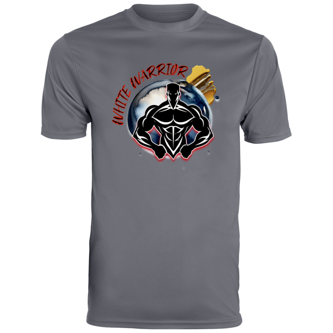 White Warrior 790 Men's Moisture-Wicking Tee