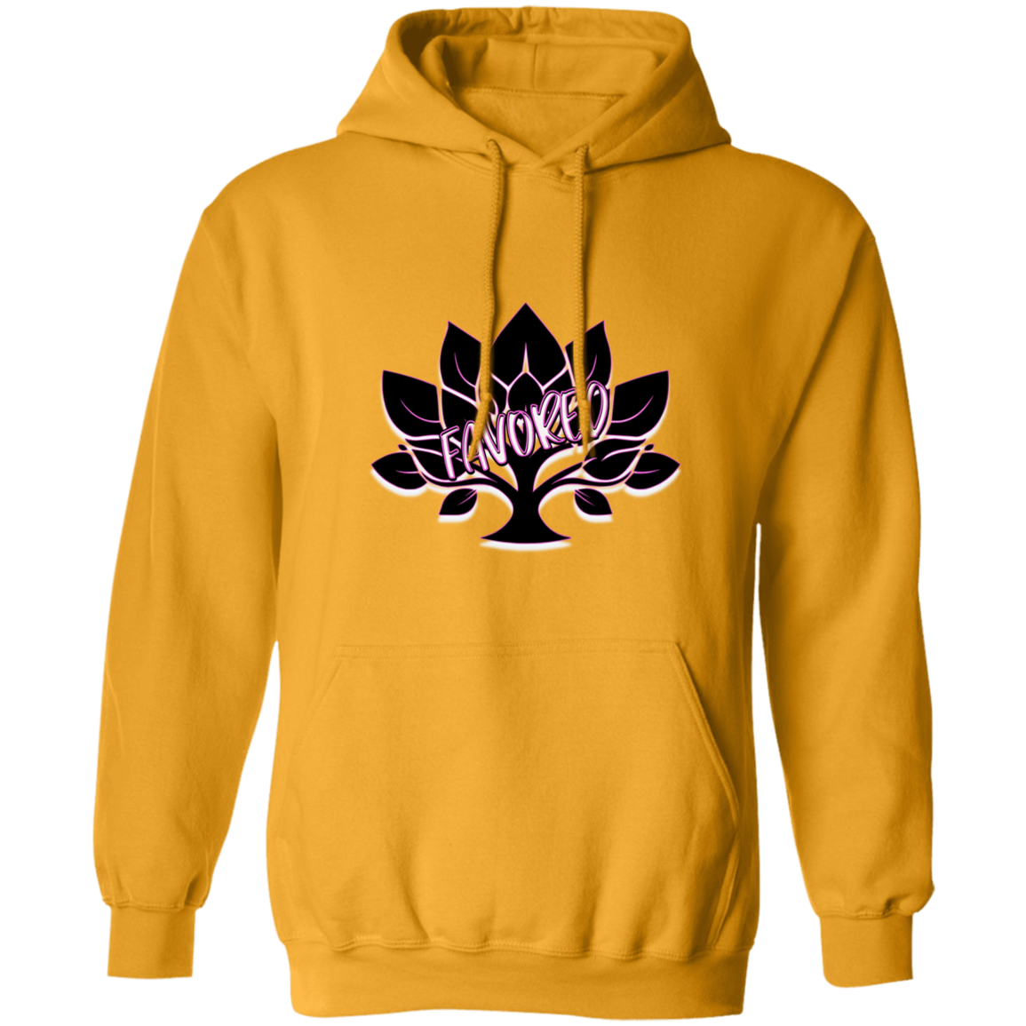 Pink Favored Gildan Unisex Pullover Hoodie