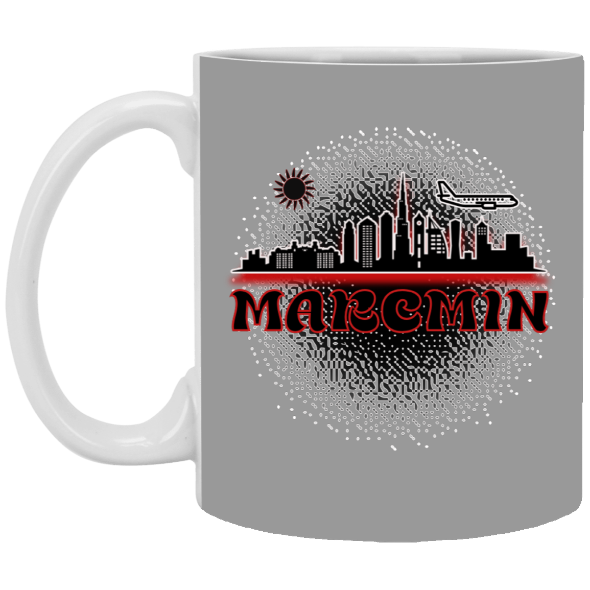 Marcmin 11oz White Mug