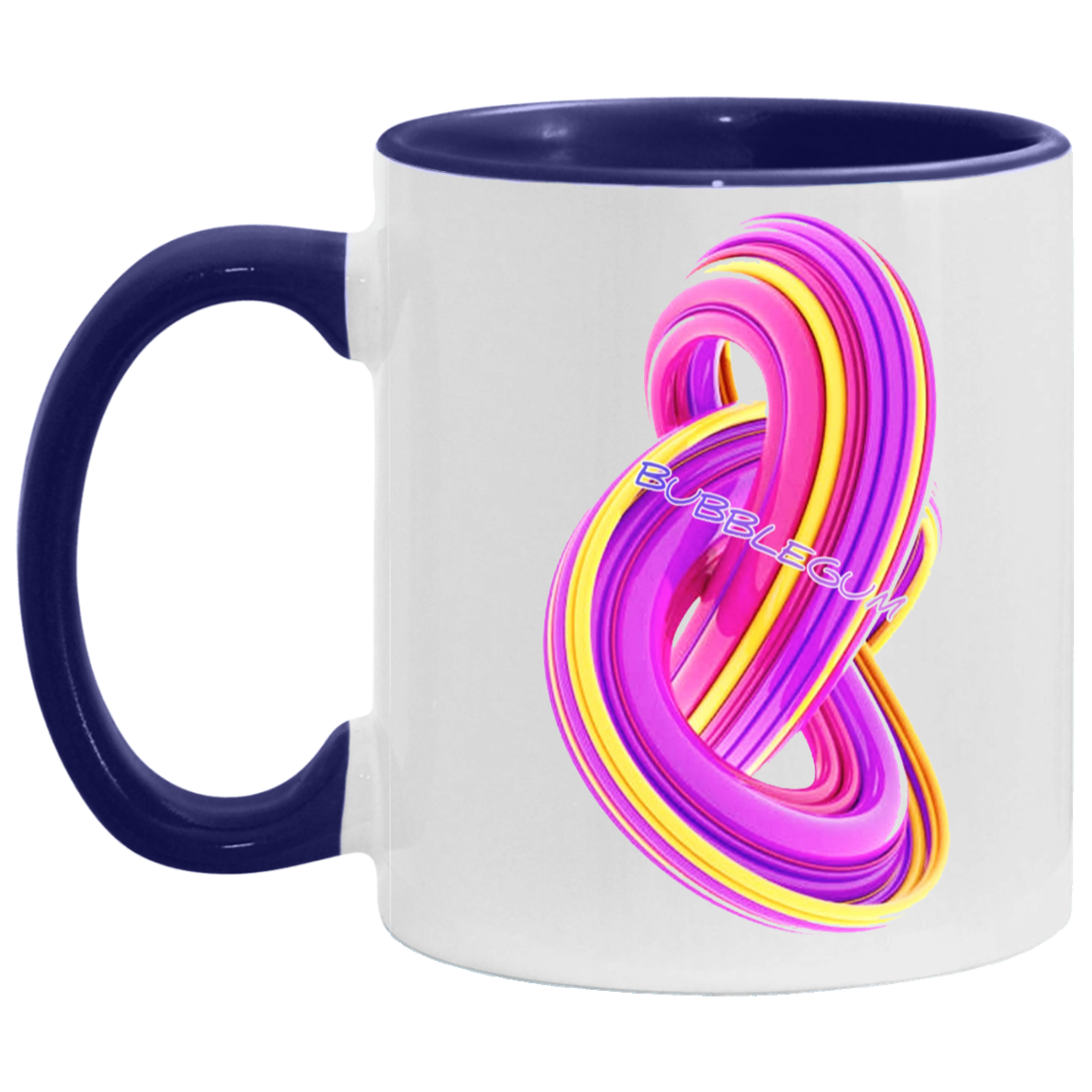 BubbleGum 11oz Accent Mug