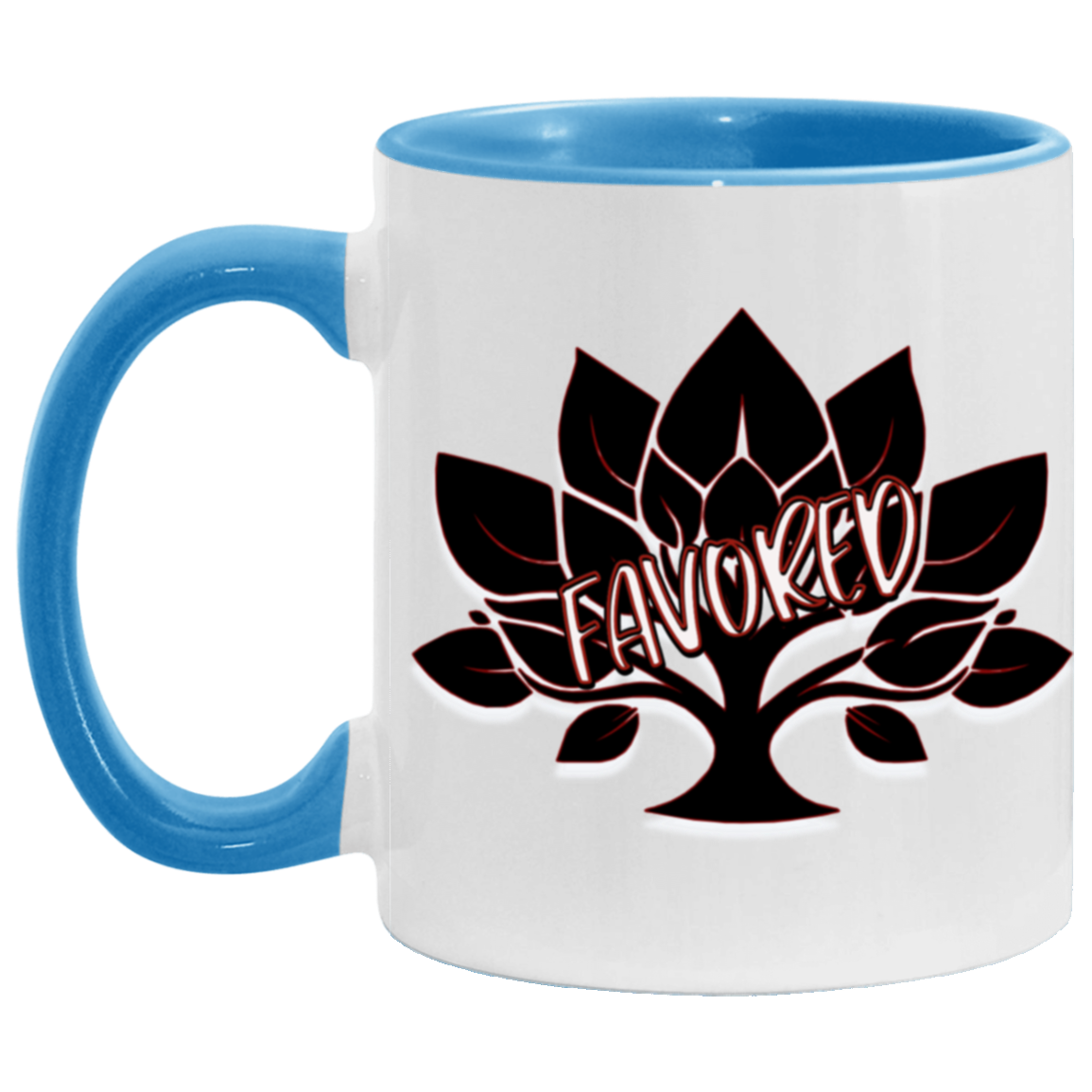 Favored Red 11oz Accent Mug
