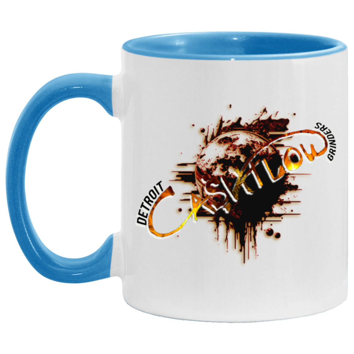 Detroit CashFlow Grinders 11oz Accent Mug