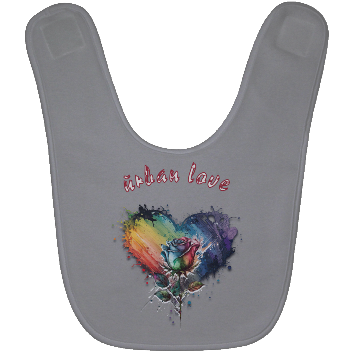 Urban Love Baby Bib