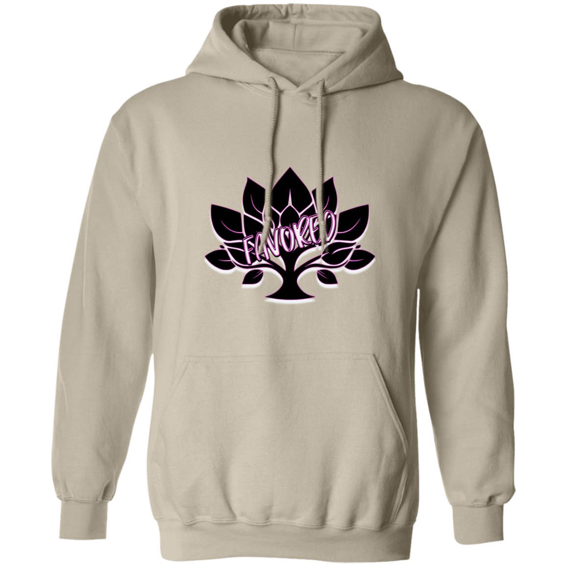 Pink Favored Gildan Unisex Pullover Hoodie