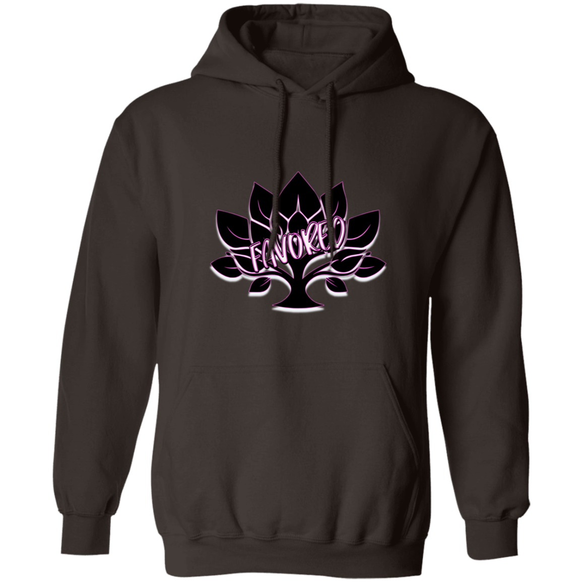 Pink Favored Gildan Unisex Pullover Hoodie