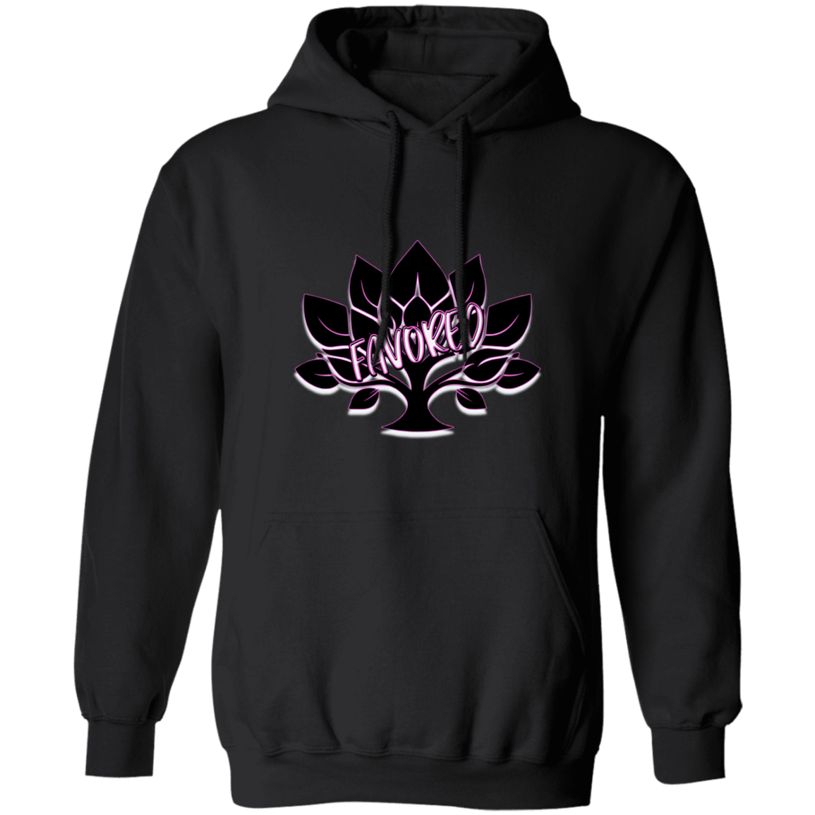 Pink Favored Gildan Unisex Pullover Hoodie