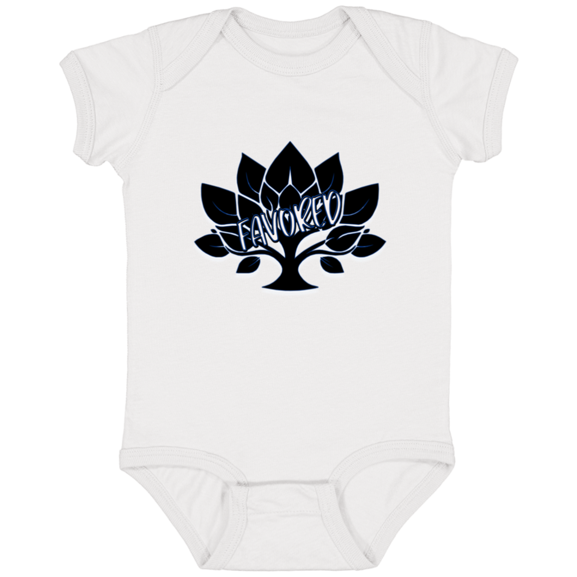 Blue Favored Infant Onesie Jersey Bodysuit