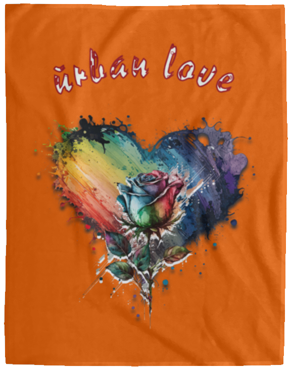 Urban Love Cozy Plush Fleece Blanket - 60x80