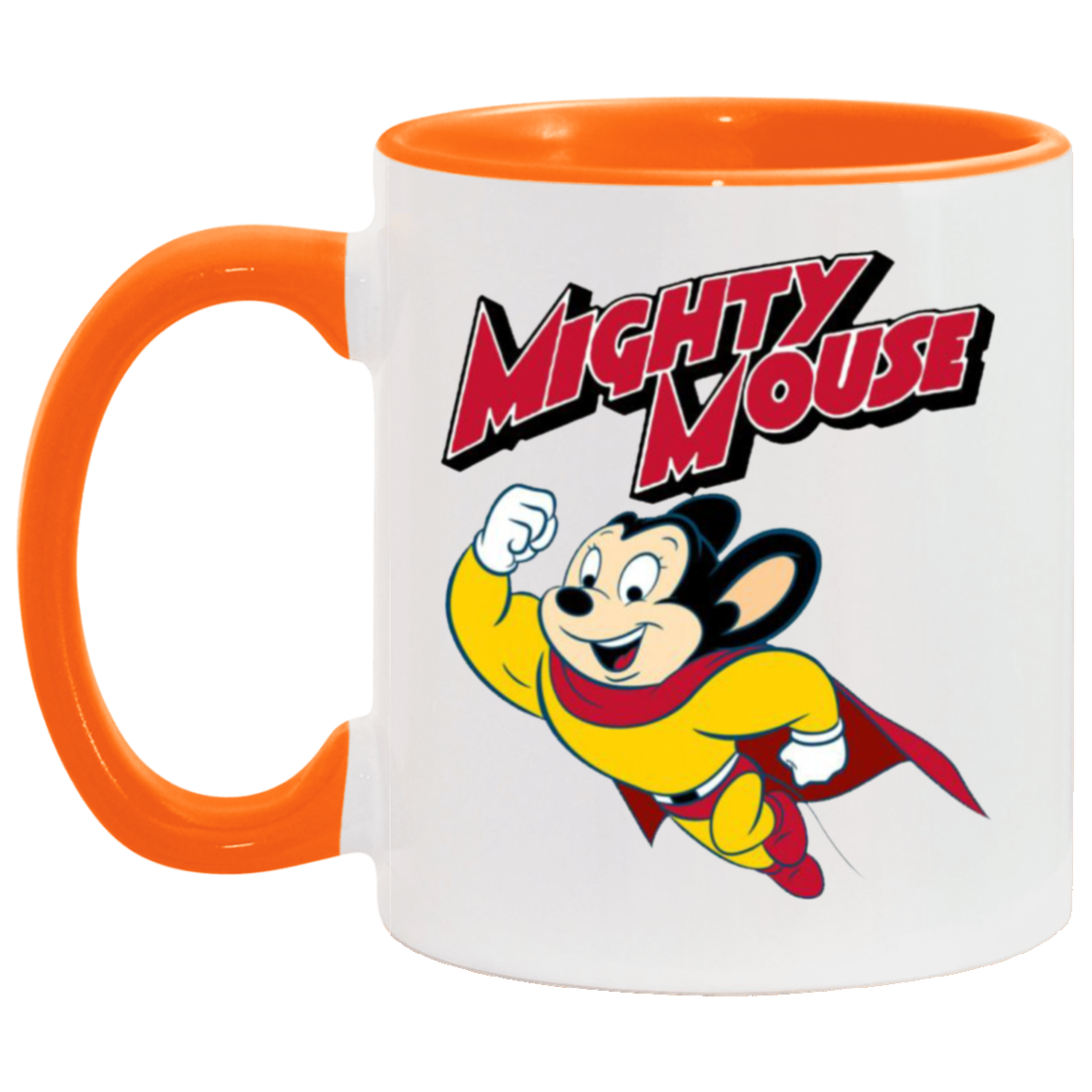 Mighty Mouse 11oz Accent Mug