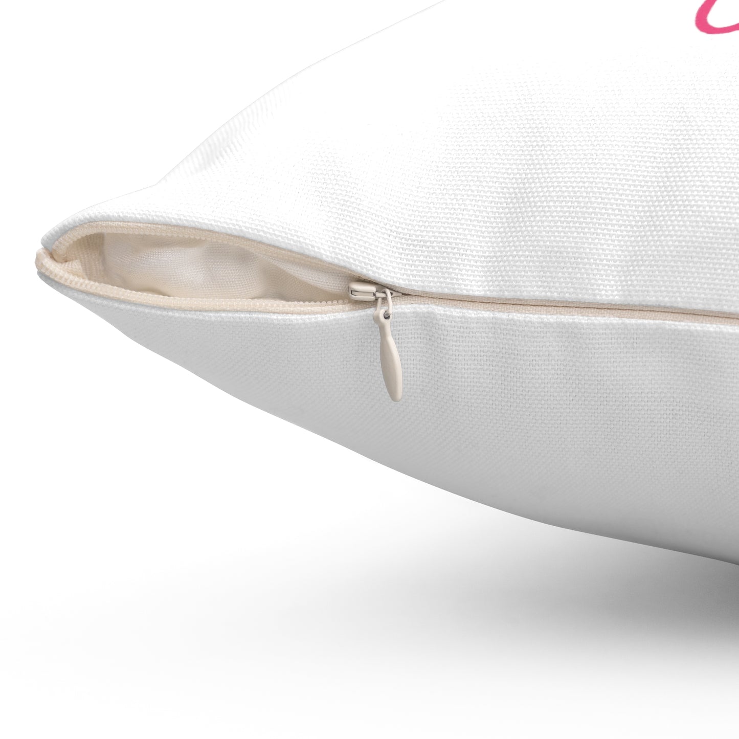 Curvy Elegance Spun Polyester Square Pillow