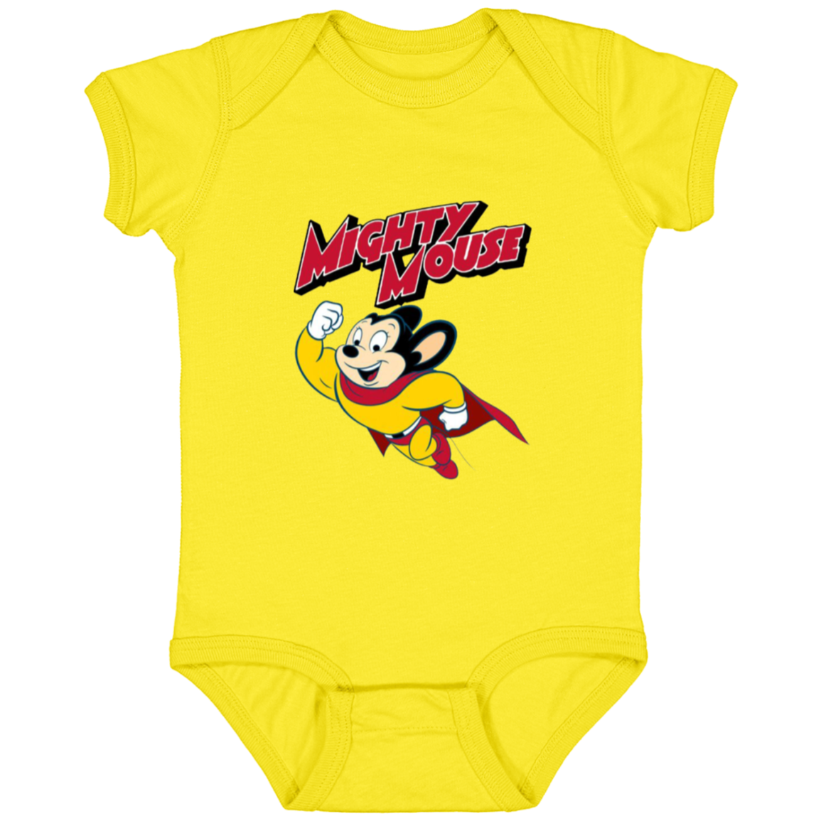 Mighty Mouse Infant Fine Jersey Bodysuit