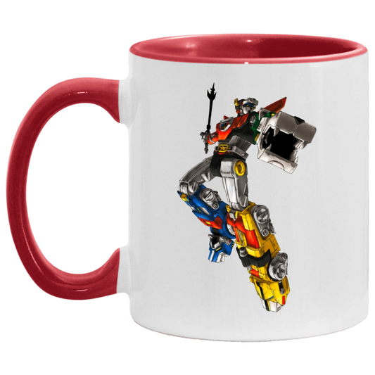 Voltron 11oz Accent Mug