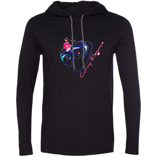 Curvy Elegance Gildan LS T-Shirt Hoodie