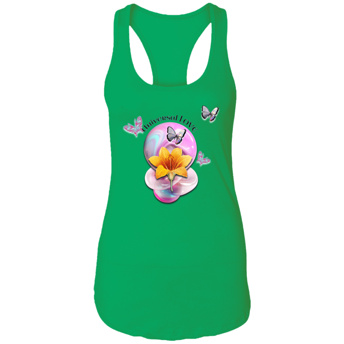 Universal Love Ladies Ideal Racerback Tank