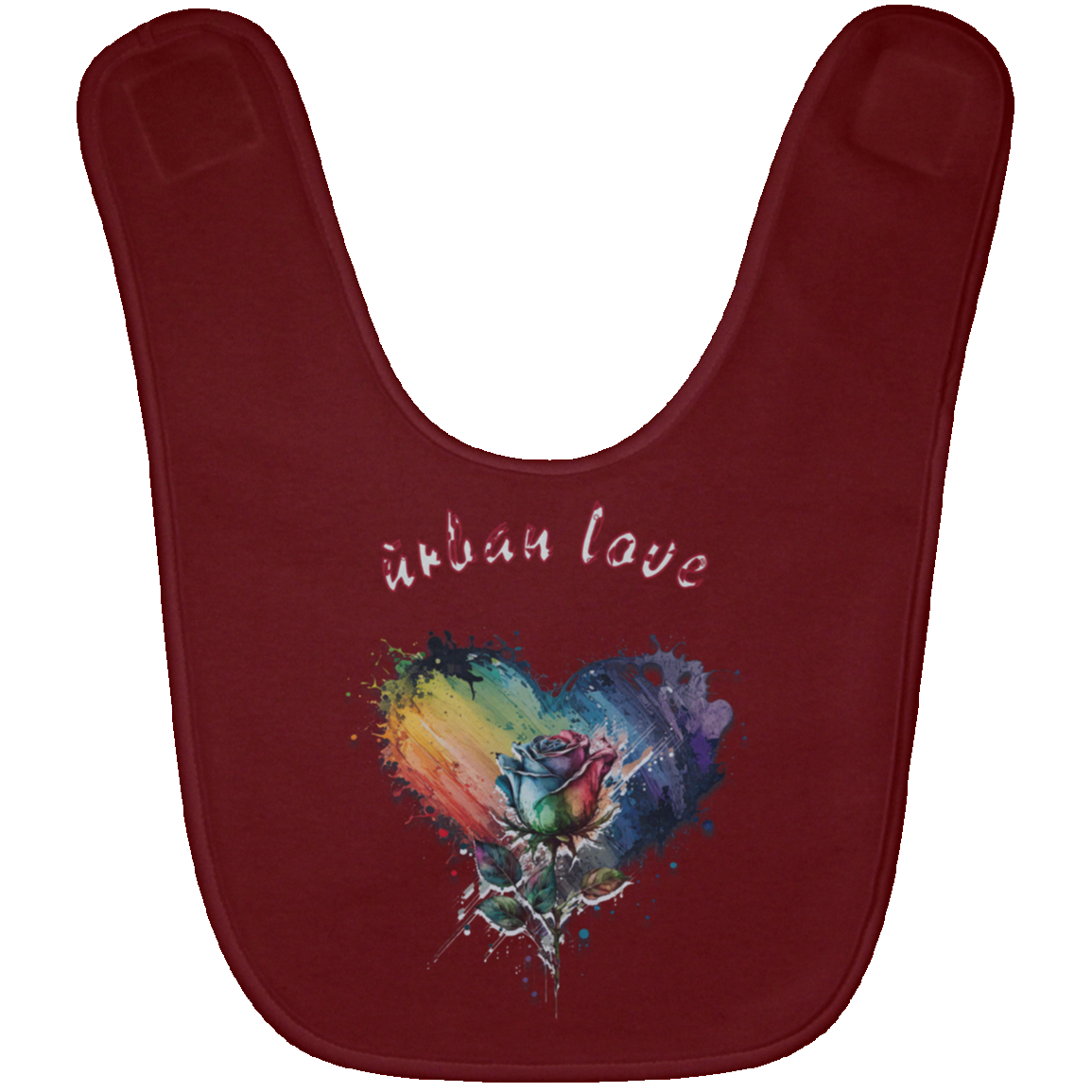 Urban Love Baby Bib