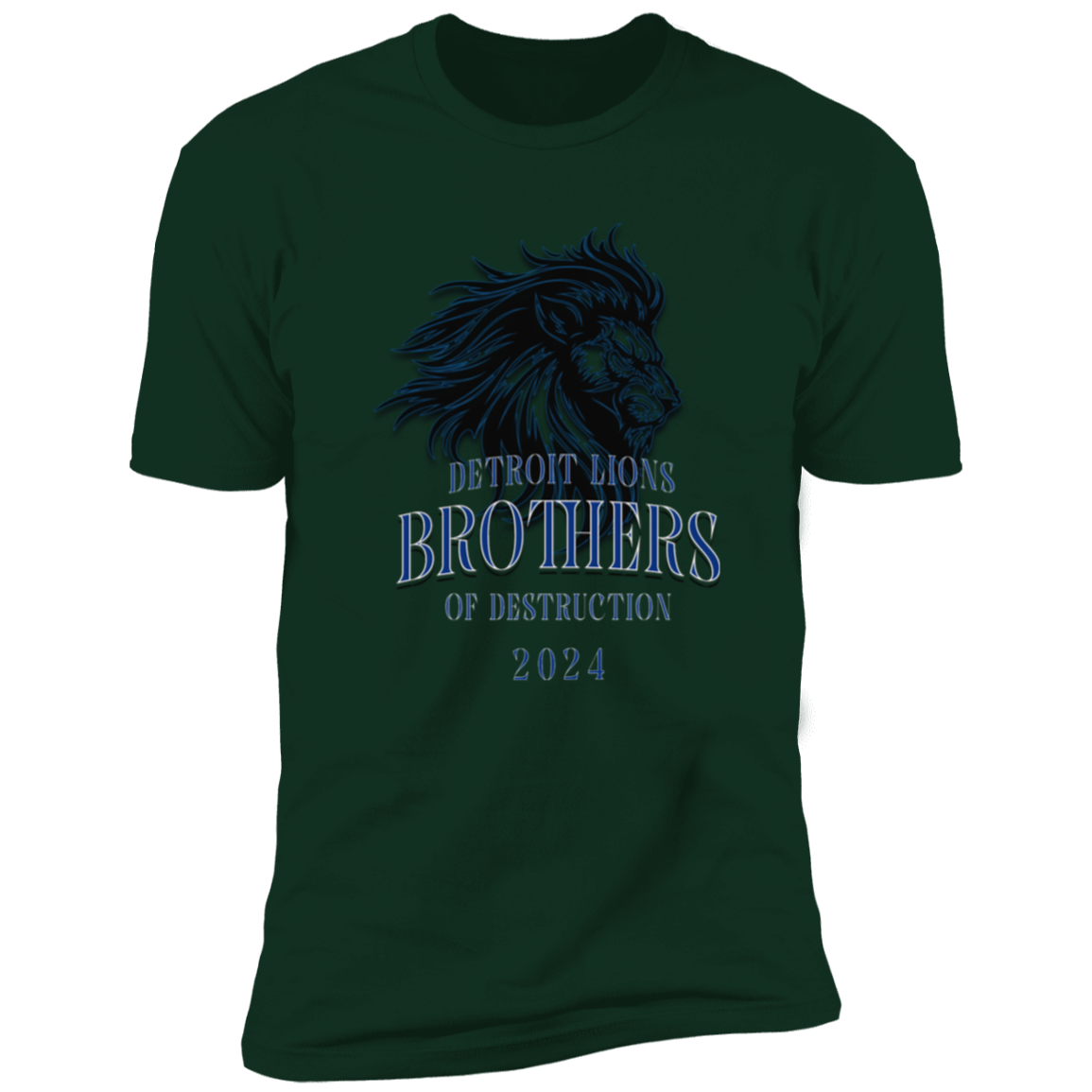 Detroit Lions Brothers of Destruction Premium Short Sleeve T-Shirt