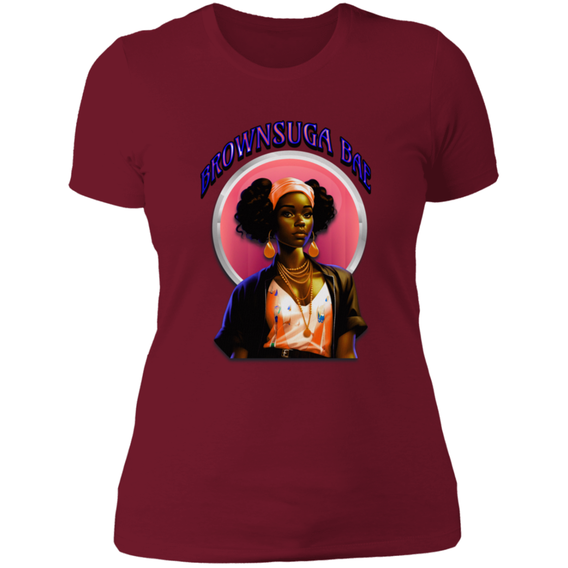 BrownSuga Bae Ladies' Boyfriend T-Shirt