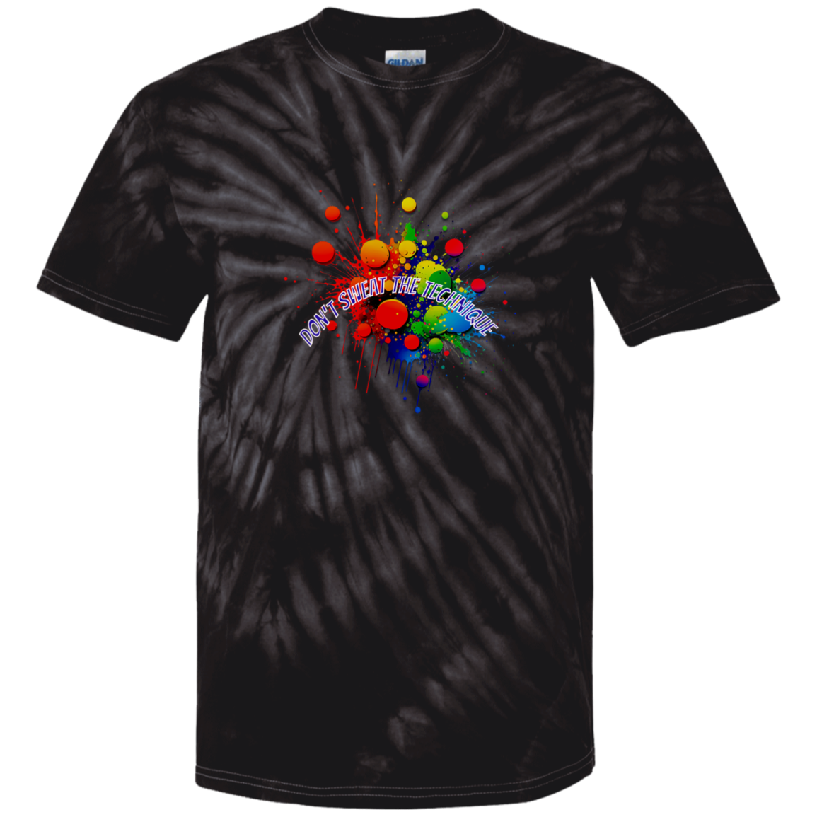 Respect the Technique 100% Cotton Tie Dye T-Shirt