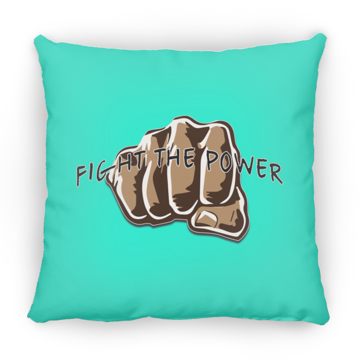 Fight the Power Large Square Pillow