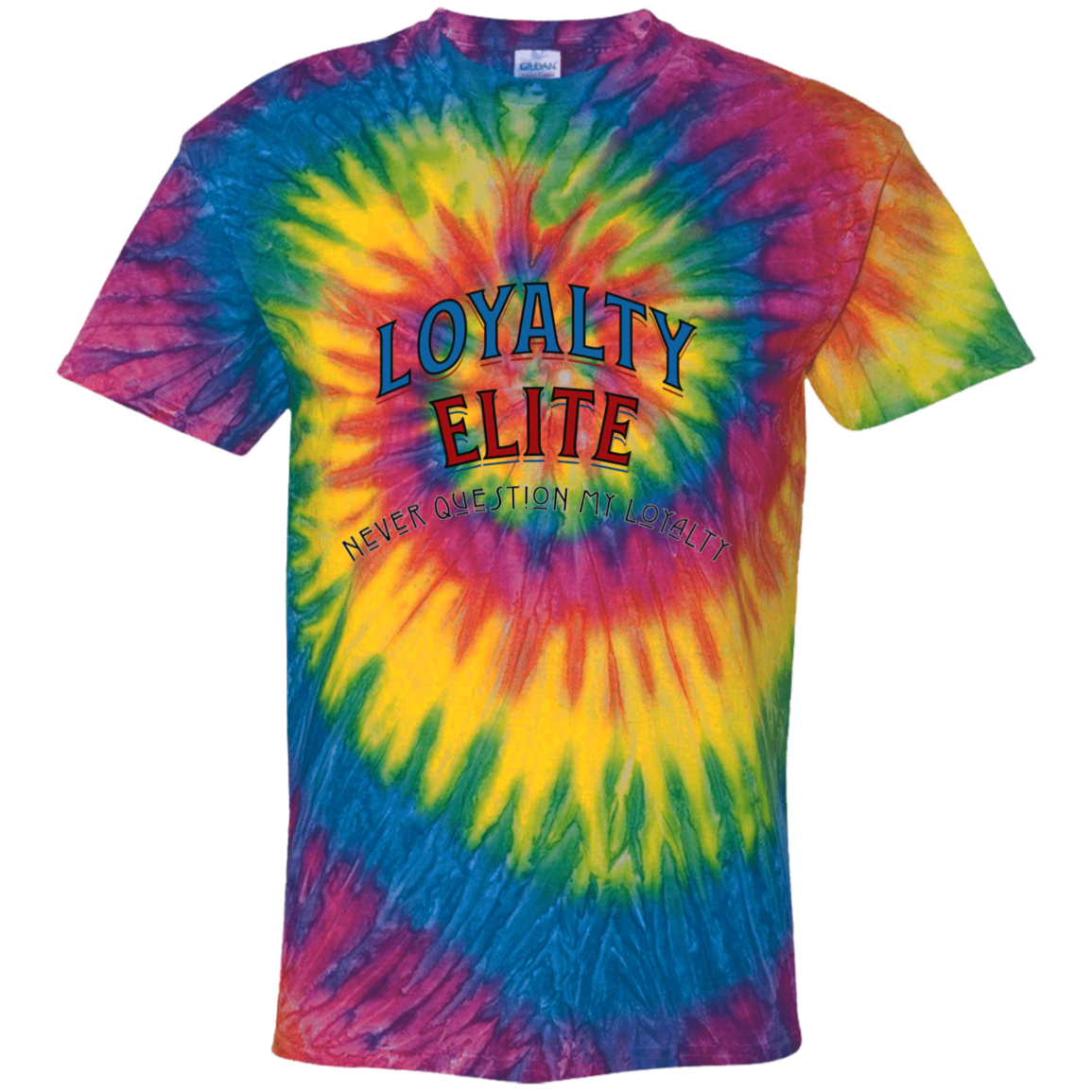 Loyalty Elite 100% Cotton Tie Dye T-Shirt