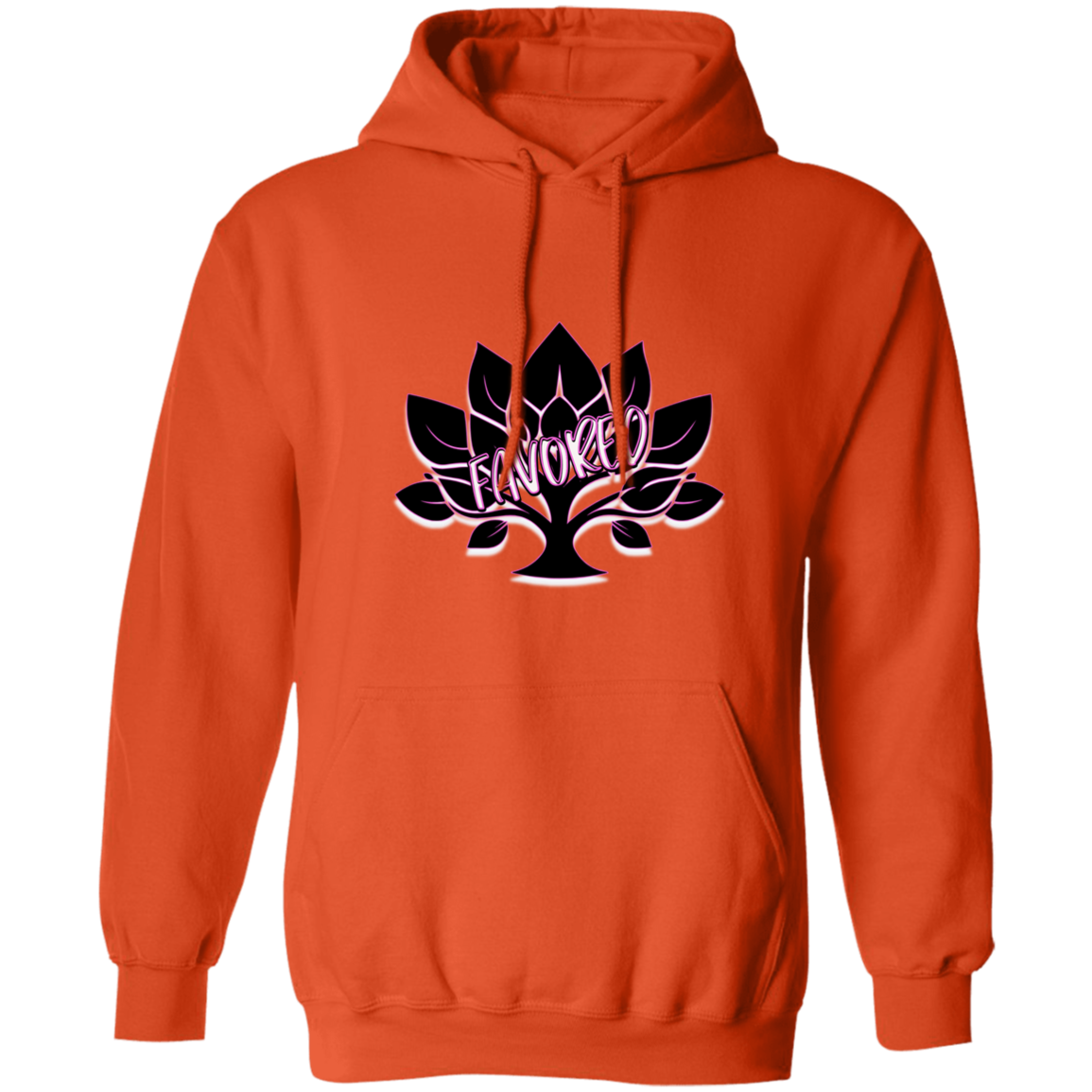 Pink Favored Gildan Unisex Pullover Hoodie
