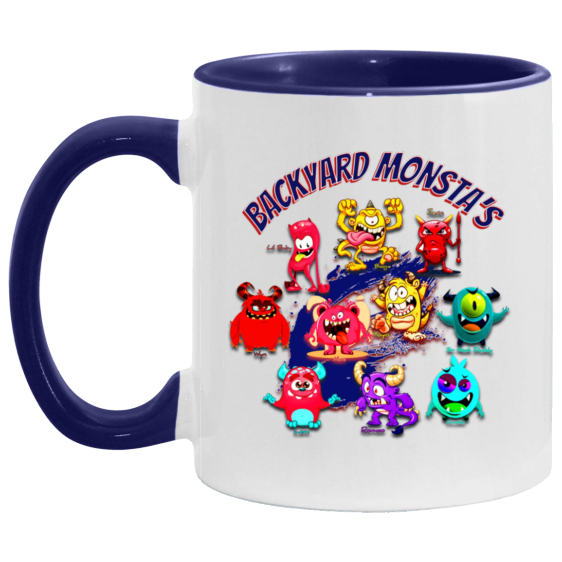 Backyard Monsta's 11oz Accent Mug