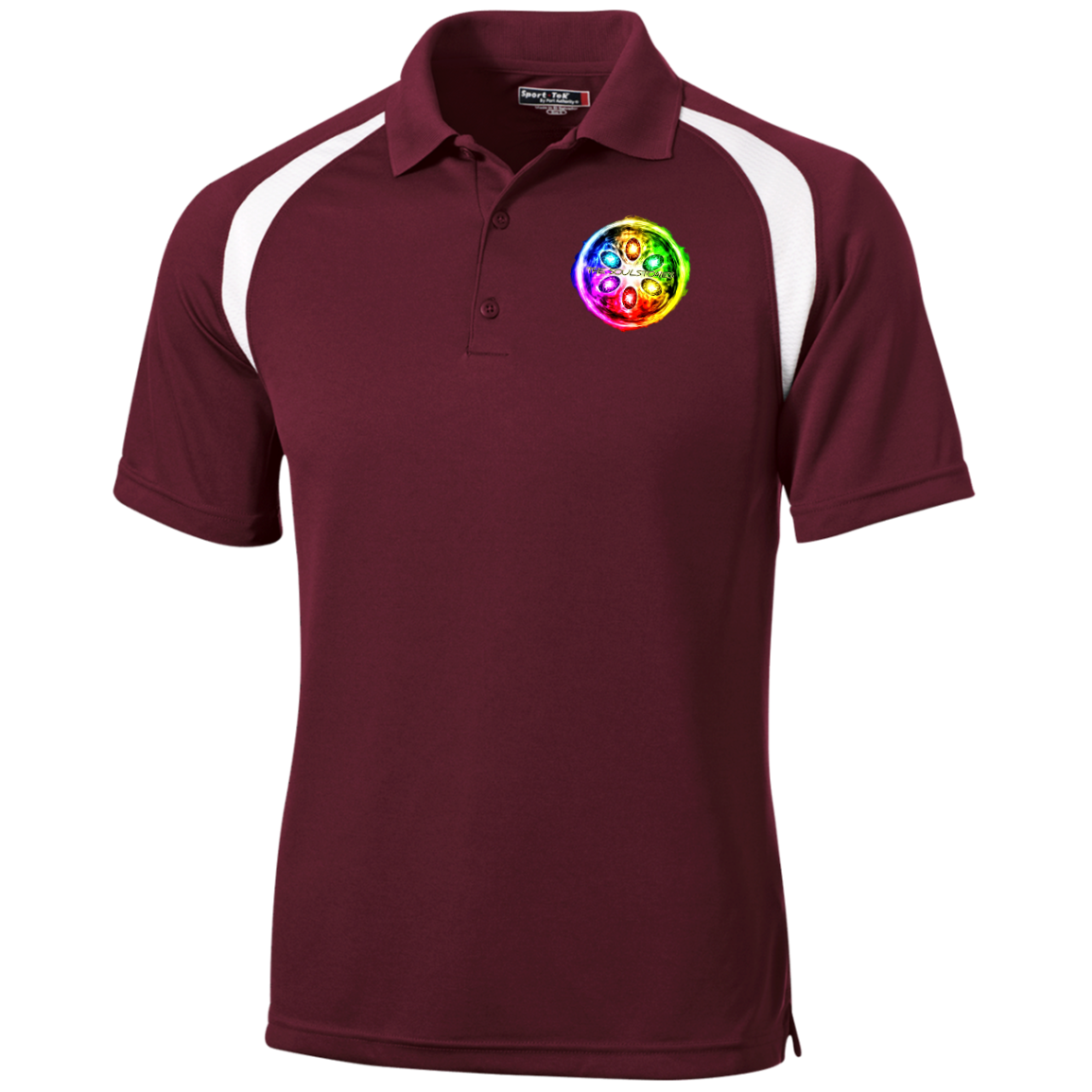 SoulStones Moisture-Wicking Tag-Free Golf Shirt