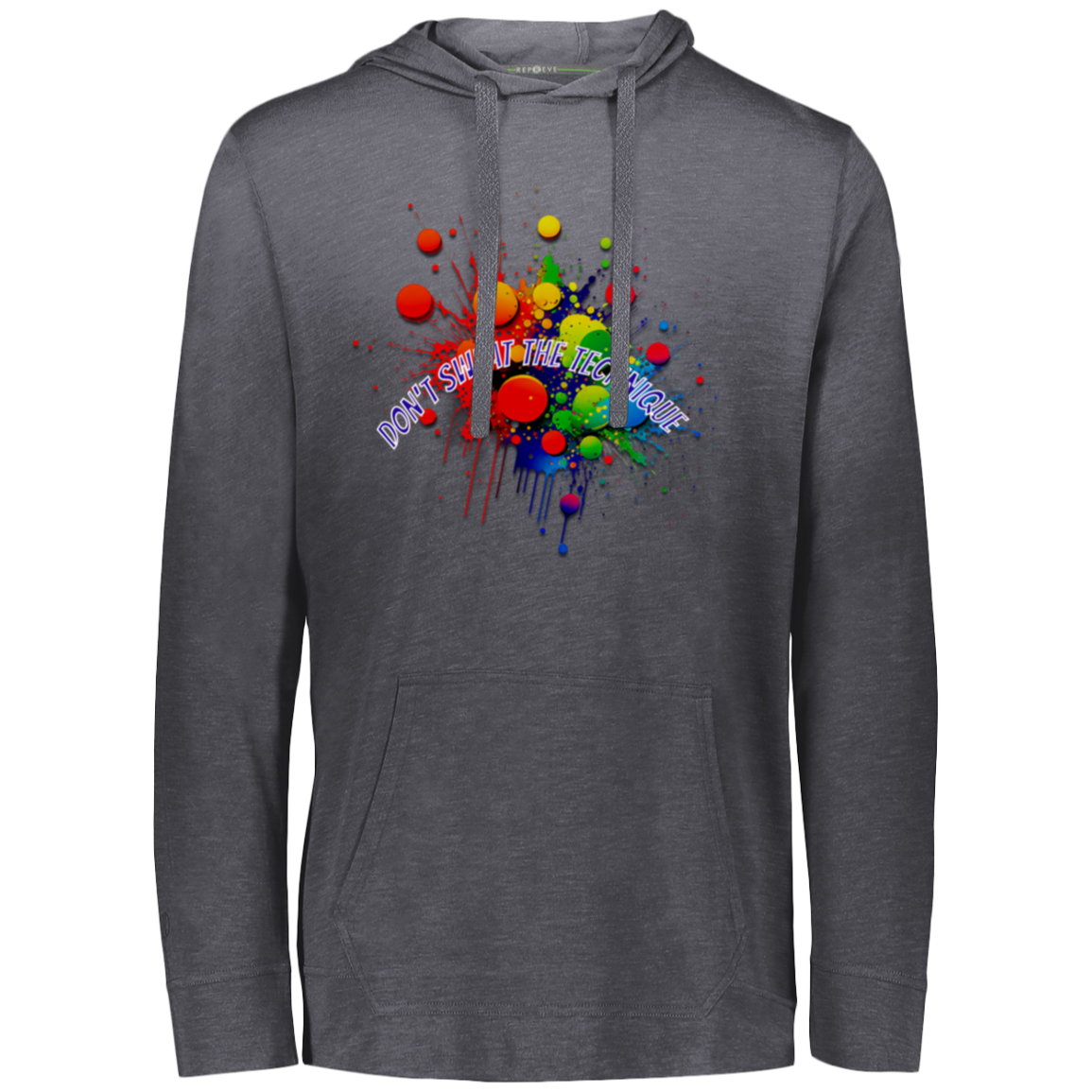 Don't Sweat the Technique Eco Triblend T-Shirt Hoodie