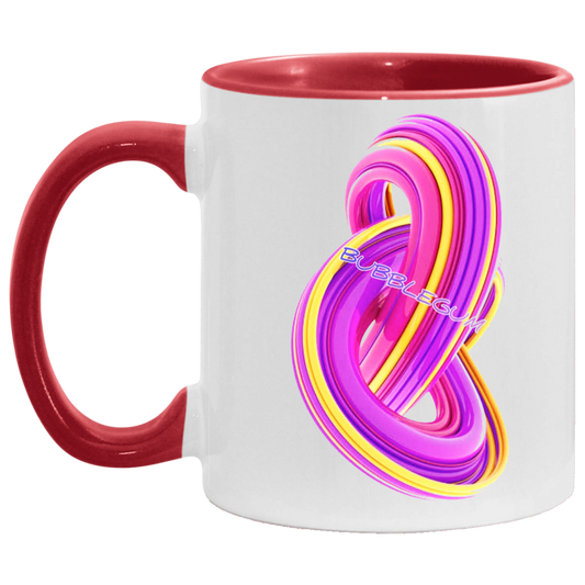 BubbleGum 11oz Accent Mug