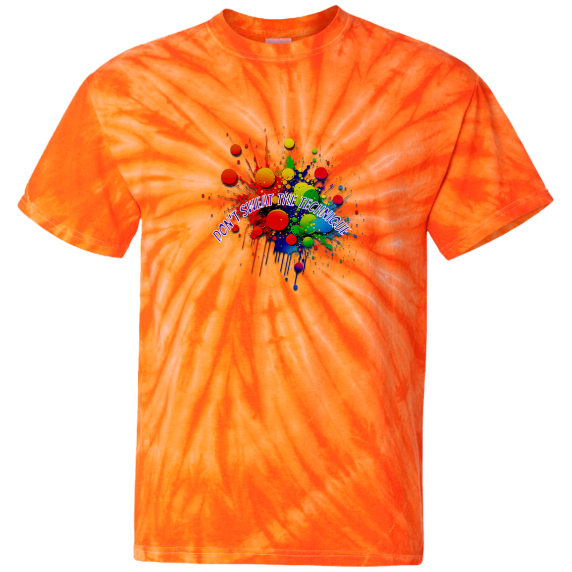 Respect the Technique 100% Cotton Tie Dye T-Shirt