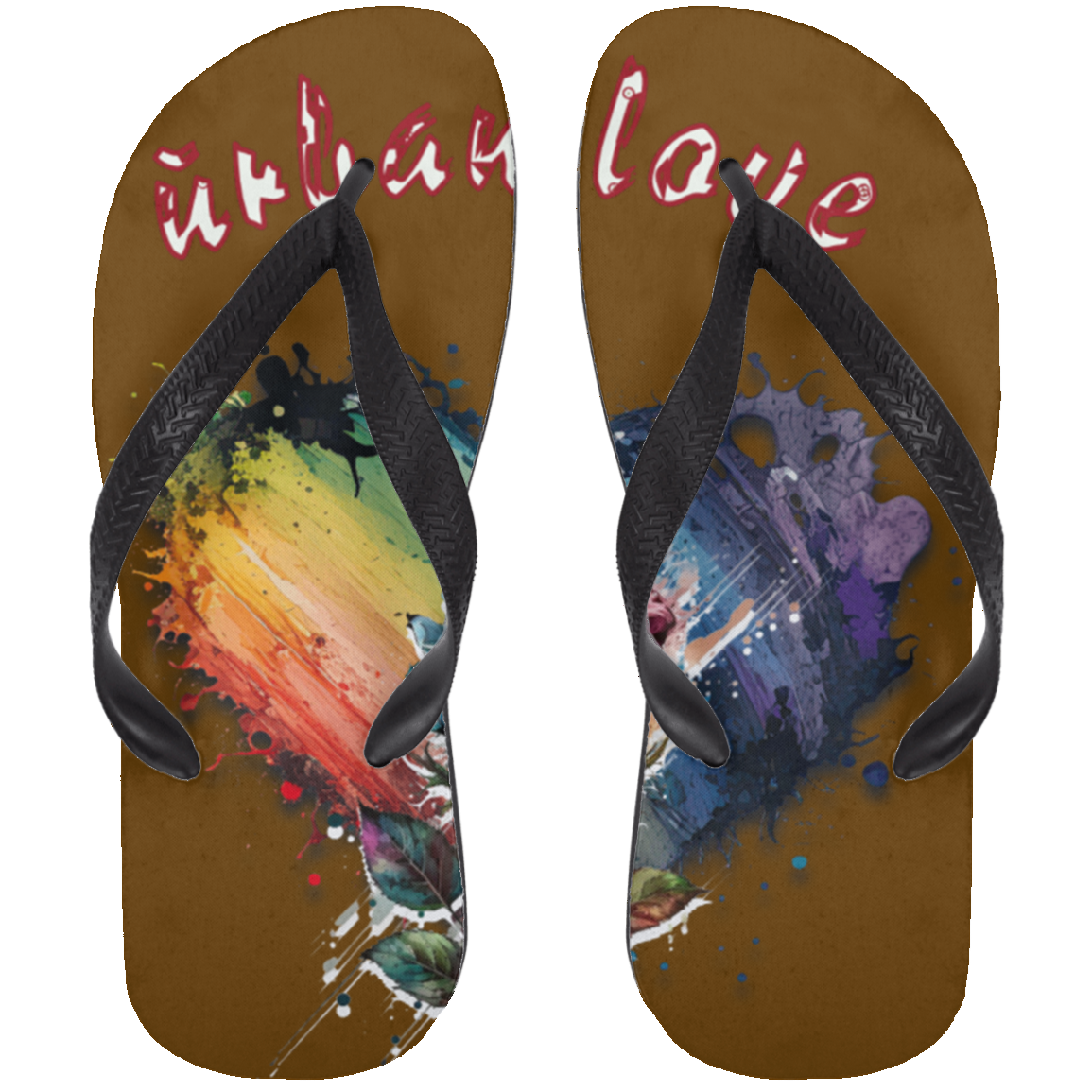 Urban Love Adult Flip Flops