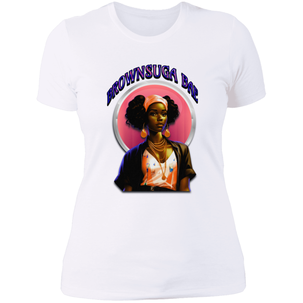 BrownSuga Bae Ladies' Boyfriend T-Shirt