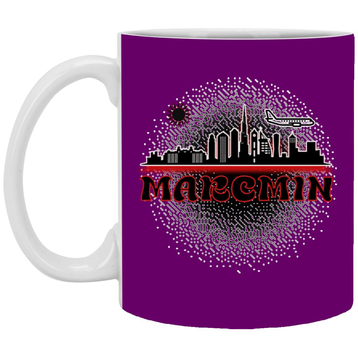 Marcmin 11oz White Mug