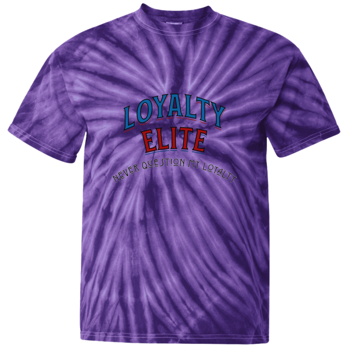 Loyalty Elite 100% Cotton Tie Dye T-Shirt