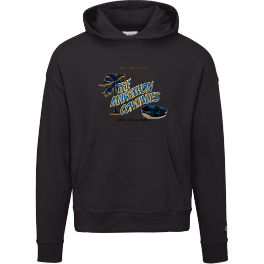 The Marathon Continues Champion Womens Powerblend Hoodie